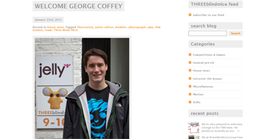 Welcome George Coffey